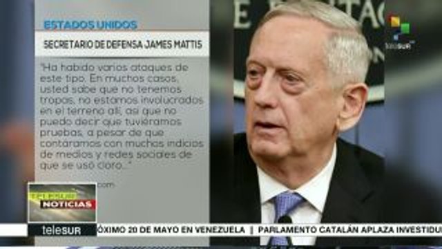 EE.UU. admite no tener pruebas del supuesto ataque químico en Siria