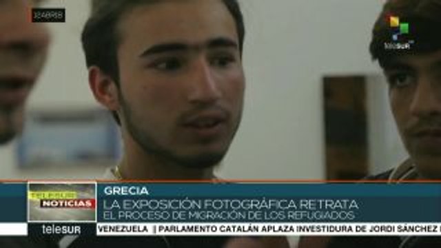 Grecia: inauguran en Atenas exposición fotográfica sobre refugiados