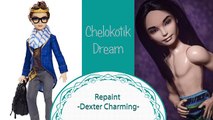How to Repaint Ever After High Doll - Dexter Charming / OOAK / Custom / Faceup #13