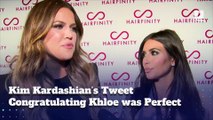 Kim Kardashian’s Tweet Congratulating Khloe was Perfect