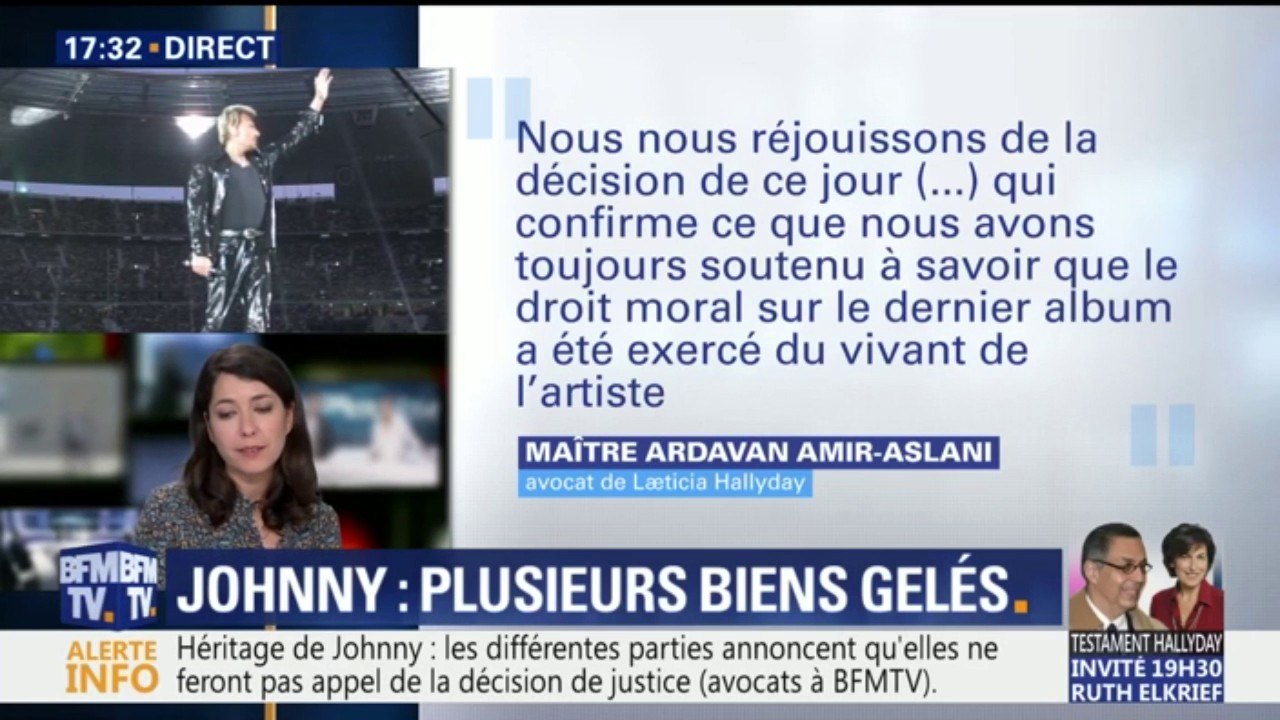 Johnny: aucune des parties ne fera appel de la décision