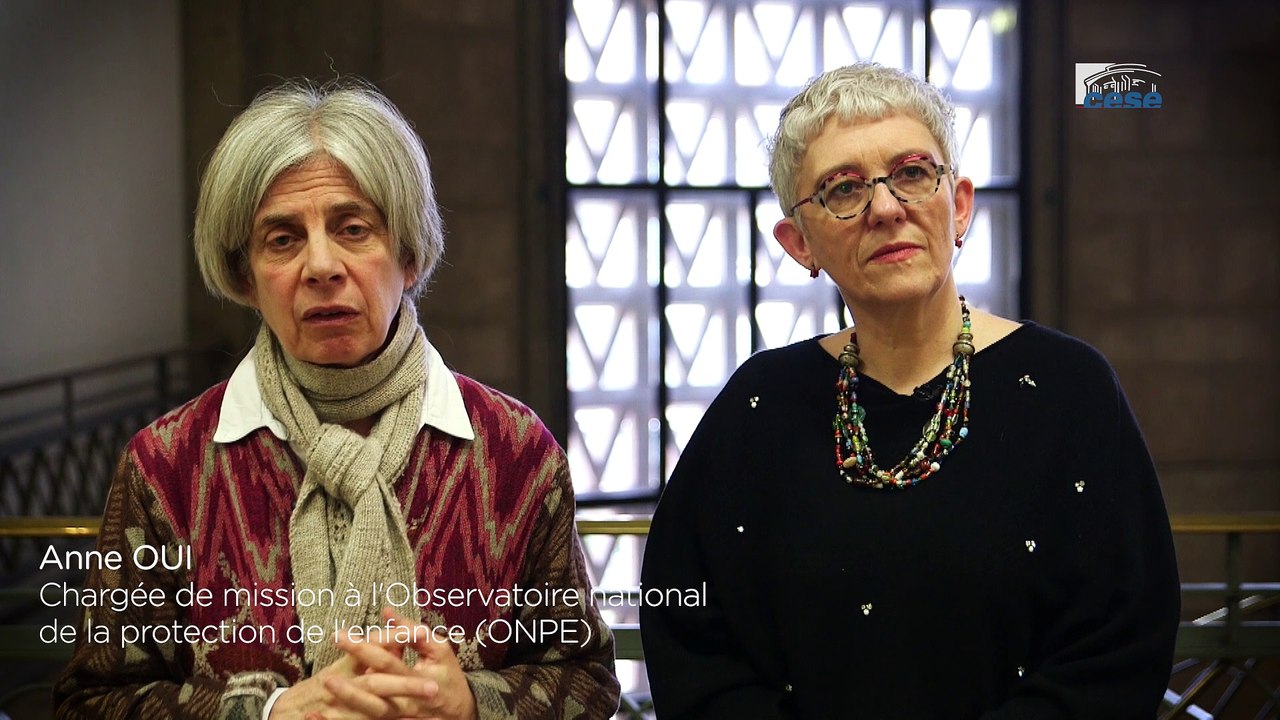Questions à Agnès GINDT-DUCROS et Anne OUI (ONPE) - protection de l'enfance - cese