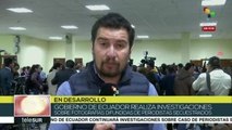 Ecuador: investigaciones sobre periodistas secuestrados continuarán