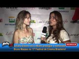 MotionTV Entrevista Juliana Didone em Miami. A atriz foi prestigiar Bruno Mazzeo.