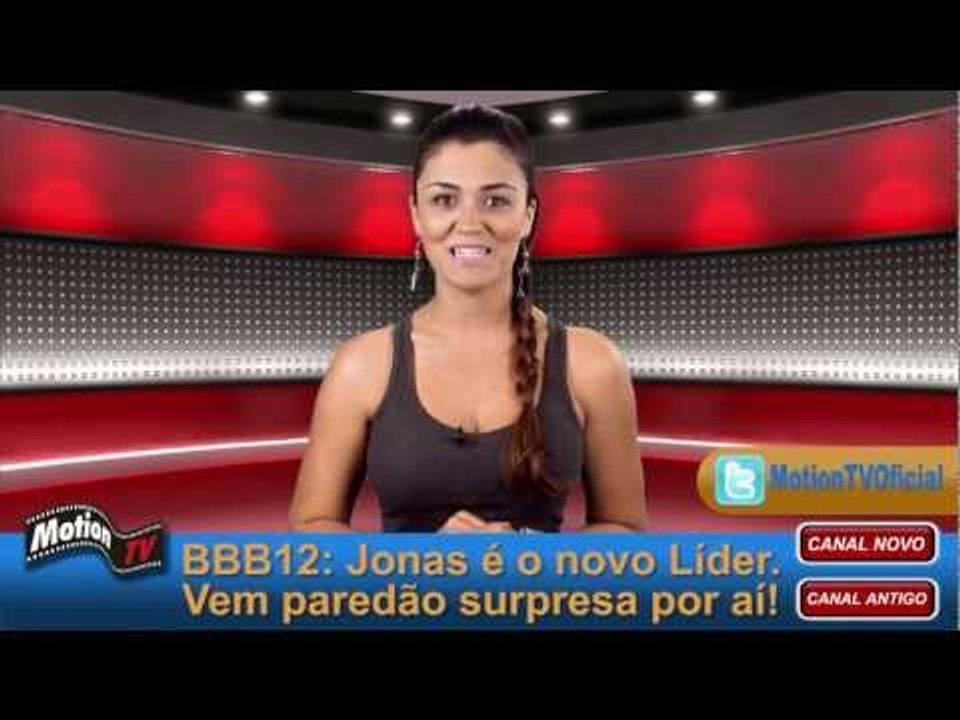 BBB12: Jonas é o novo Líder. Paredão surpresa e hermana Noemí agitarão o reality!