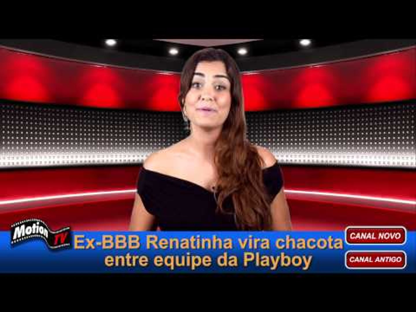 Ex-BBB Renatinha vira chacota entre equipe da Playboy.