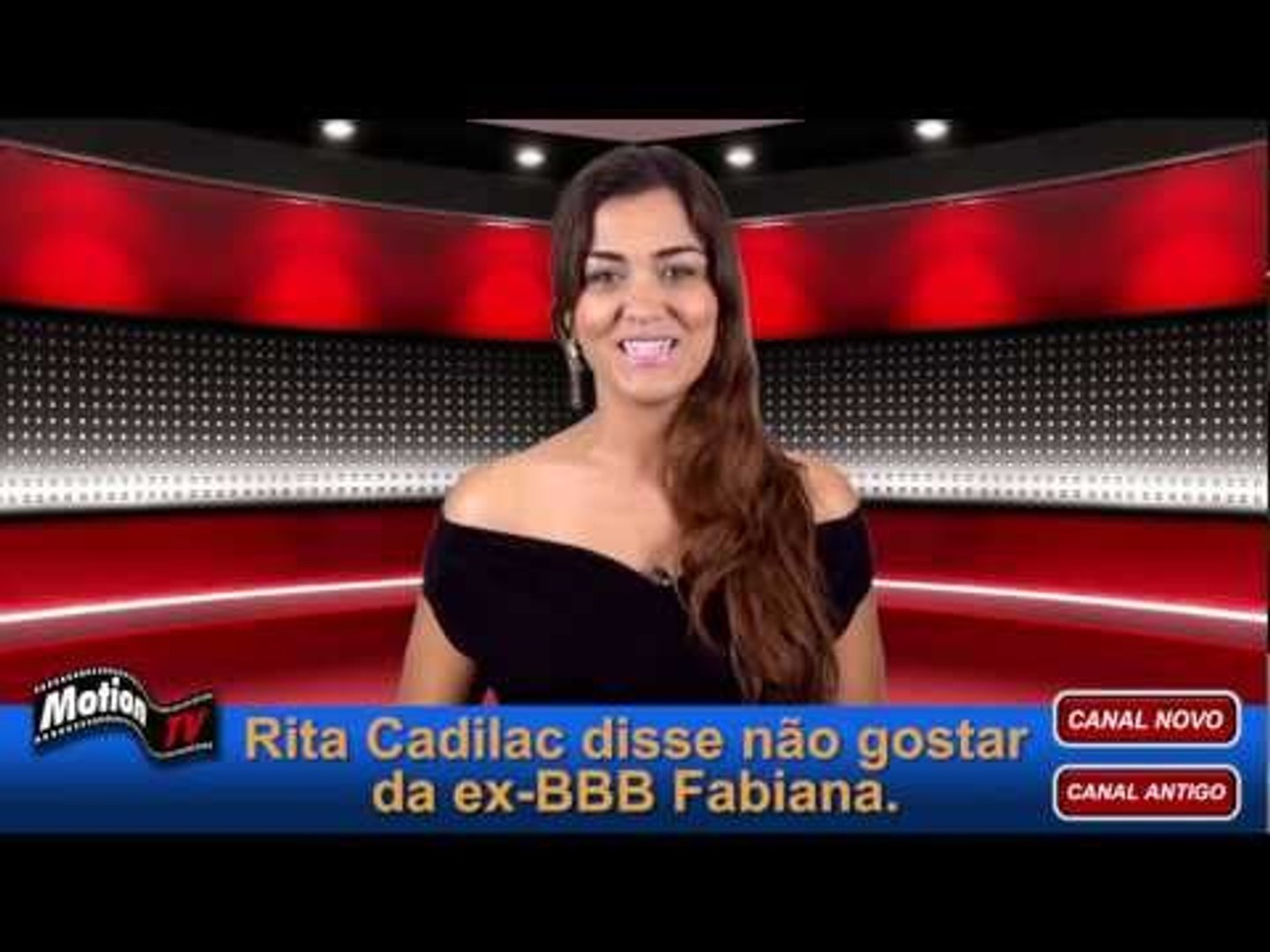 Ex-BBB Fabiana será Rita Cadilac no cinema. Rita diz ñ estar sabendo e ñ  gostar de Mama.