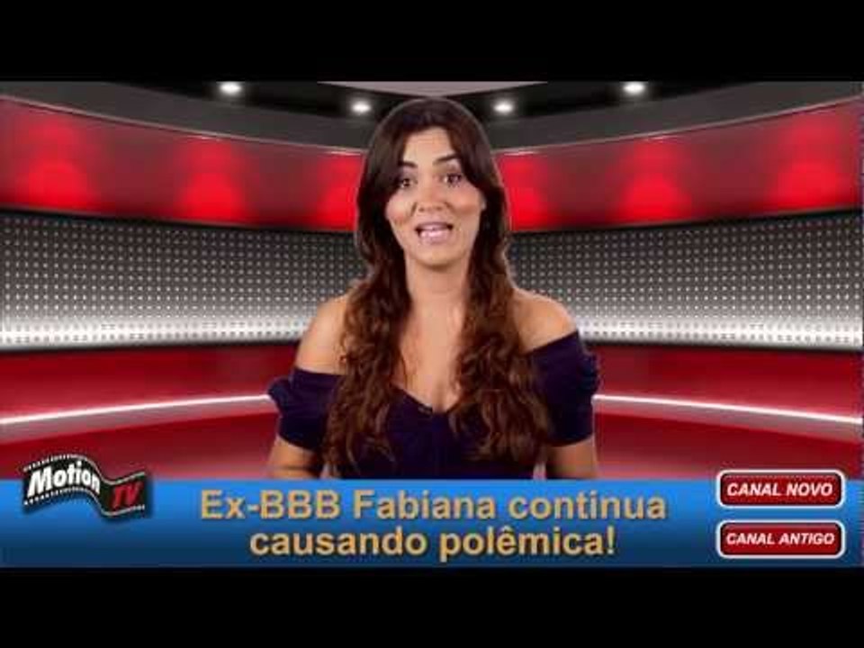 Ex-BBB Fabiana diz q Fael, apesar da aparência, tinha mais condições financeiras que ela.