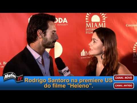Rodrigo Santoro fala sobre o filme Heleno no Festival de Cinema de Miami