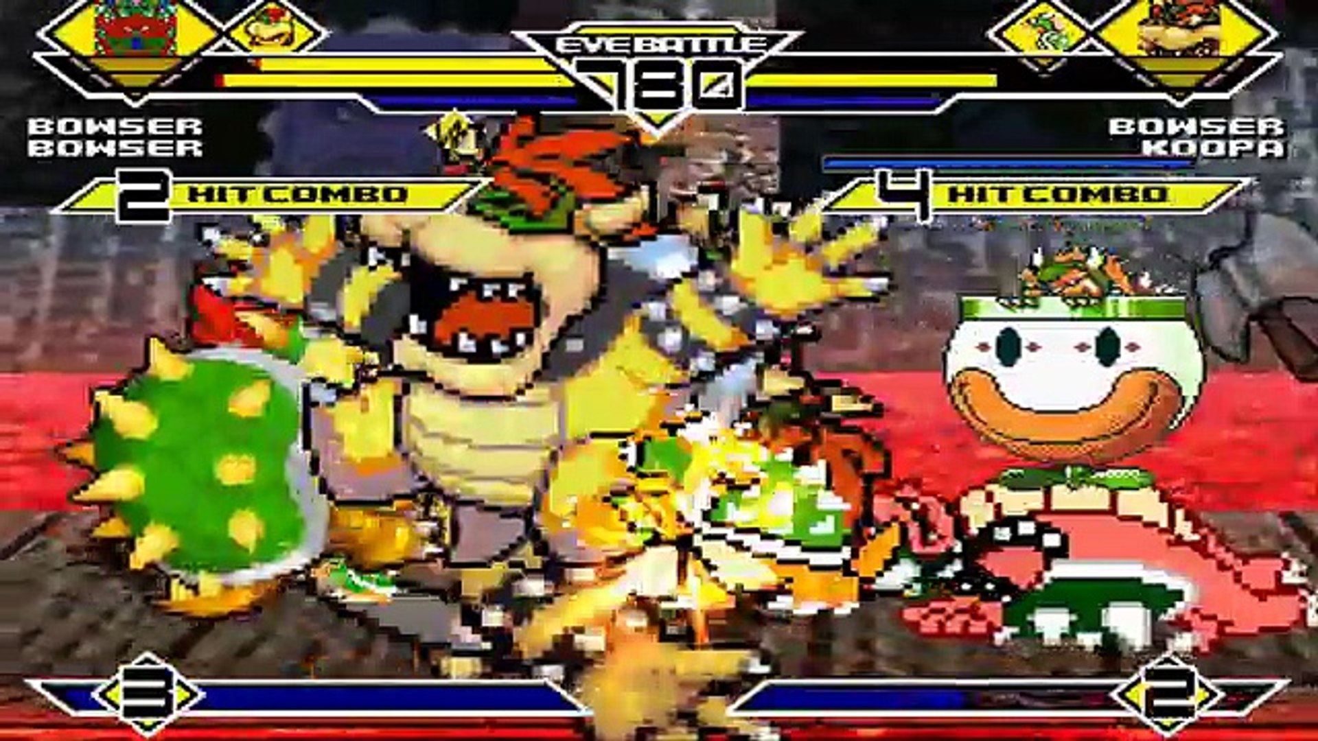 Bowsers Party 4v4 Patch Mugen 1 0 Battle Video Dailymotion