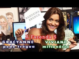 A Fazenda 5 deixa Viviane Araujo milionária e em "paz" com Gracyanne Barbosa
