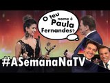 SILVIO SANTOS não lembra de PAULA FERNANDES; RODRIGO FARO no Troféu Imprensa - Ep10 #ASemanaNaTV