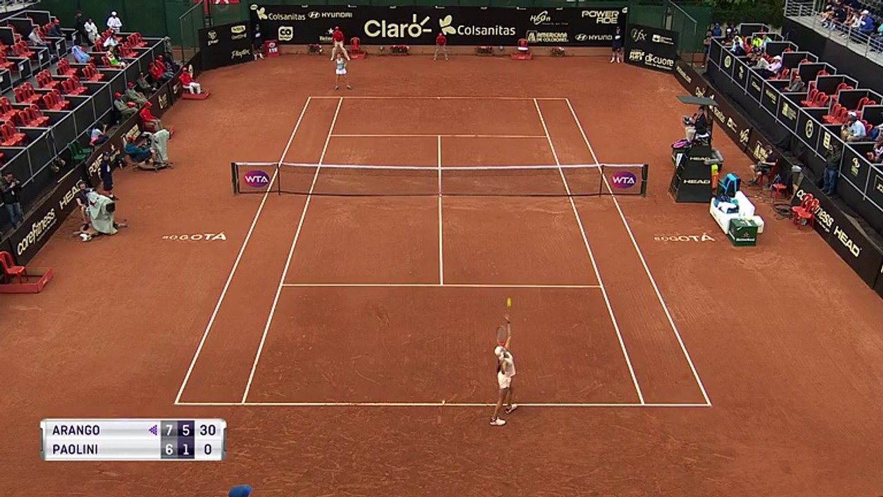 2018 Bogota / R16 / Arango v Paolini