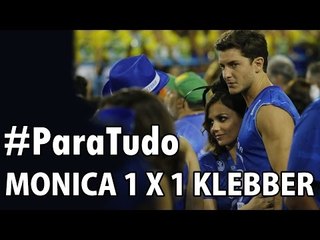 #ParaTudo: Romance entre MONICA IOZZI e KLEBBER TOLEDO começou antes do Carnaval! Você SHIPPA?