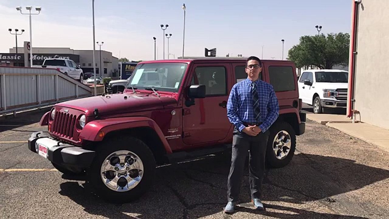 2013 Jeep Wrangler Sahara Unlimited Lubbock TX | Best Jeep Sahara Dealer Lubbock TX