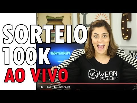 [AO VIVO] Resultado do SORTEIO de 100K + #TatiMeLiga
