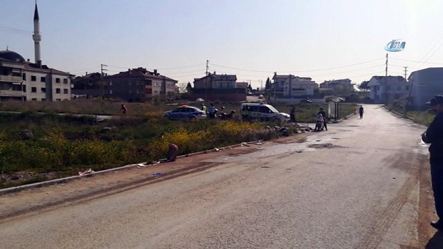 Motosiklet ile halk otobüsünün çarpıştığı kazada iki kuzen hayatını kaybetti