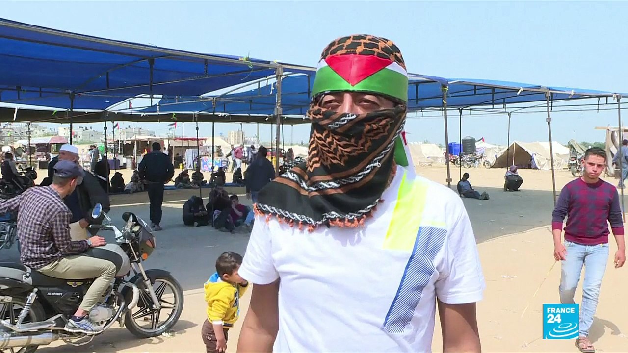 Clashes erupt amid fresh protests on Gaza-Israeli border