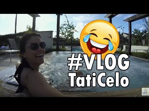 #VLOGTatiCelo: POBRE não pode ver uma JACUZZI que já quer USAR os JATOS (Orlando)