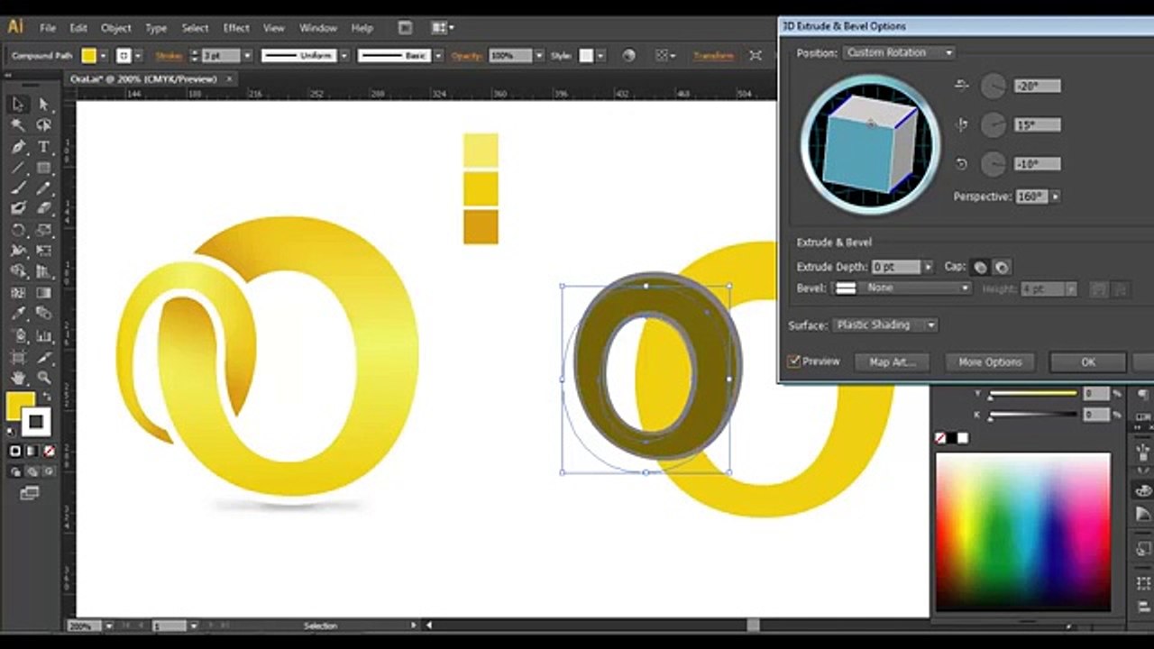 Professional Logo Design - Adobe Illustrator cs6 (Oral)