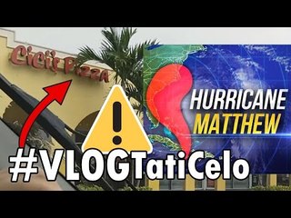 ⚠#VlogFURACÃO 4: NÃO ACREDITO QUE SAIMOS PRA COMER NO FURACÃO | HURRICANE MATTHEW