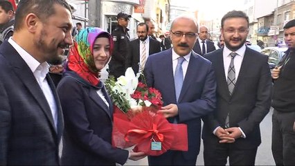 Bakan Elvan, AK Parti Nevşehir İl Başkanlığını ziyaret etti