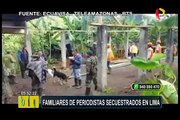 Familiares de periodistas ecuatorianos buscan reunirse con presidente Santos