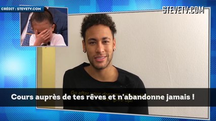 Neymar fait pleurer une petite fille fan de lui