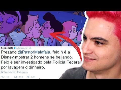 TRETA: FELIPE NETO detona SILAS MALAFAIA e BOICOTE à DISNEY | As 6 POTÊNCIAS FEMININAS do YouTube