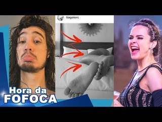POSTOU e DELETOU! CONHEÇA a MODELO que ESTAVA NU@ em FOTO de TIAGO IORC; ANA PAULA em "A FAZENDA"?