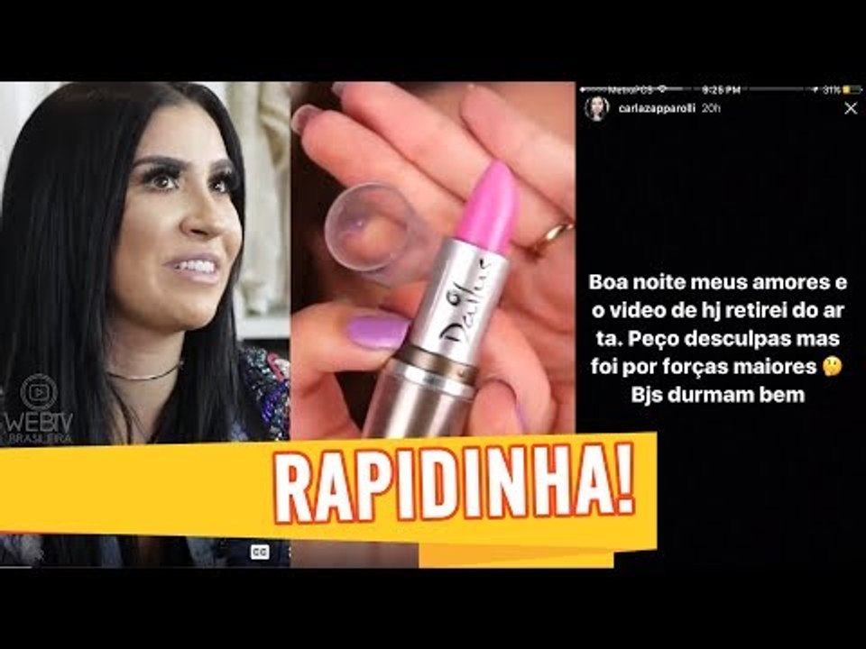 Bafão! BIANCA ANDRADE teria AMEAÇADO processar YouTuber após mudar VERSÃO do pq de "BOCA ROSA"