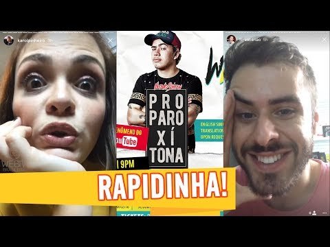 KAROL PINHEIRO desabafa sobre CRÍTICAS; WHINDERSSON nos EUA; FERNANDO ESCARIÃO conta TUDO