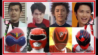 All Red Super Sentai 1975 - 2017