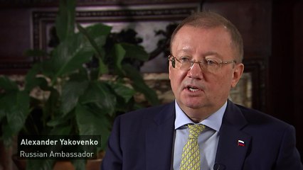 Russian Ambassador blames White Helmets