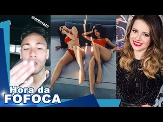 NEYMAR chama a ATENÇÃO de DEMI LOVATO; KENDALL e KYLIE em FOTOS INUSITADAS; SANDY dá BRONCA em FÃS