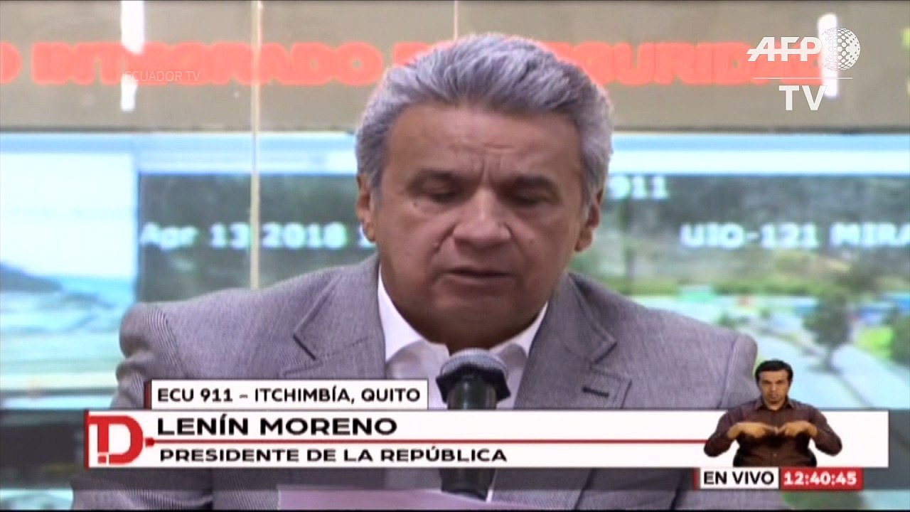 Presidente de Ecuador confirma muerte de reporteros secuestrados