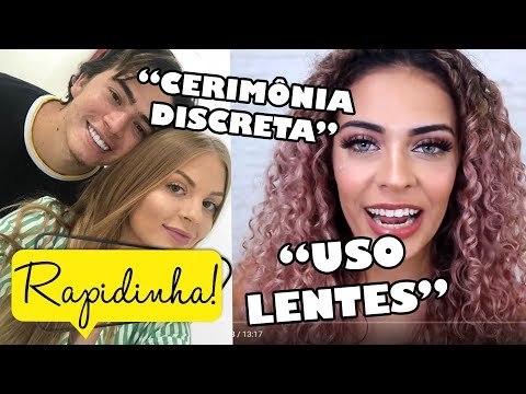 WHINDERSSON E LUISA VÃO SE CASAR EM MARÇO | YOUTUBER REVELA QUE SEUS OLHOS Ñ SÃO AZUIS