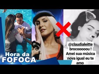 "BROCOU!": ANITTA comenta clipe “BALDIN DE GELO" de CLAUDIA LEITTE; SAFADÃO é BATIZADO