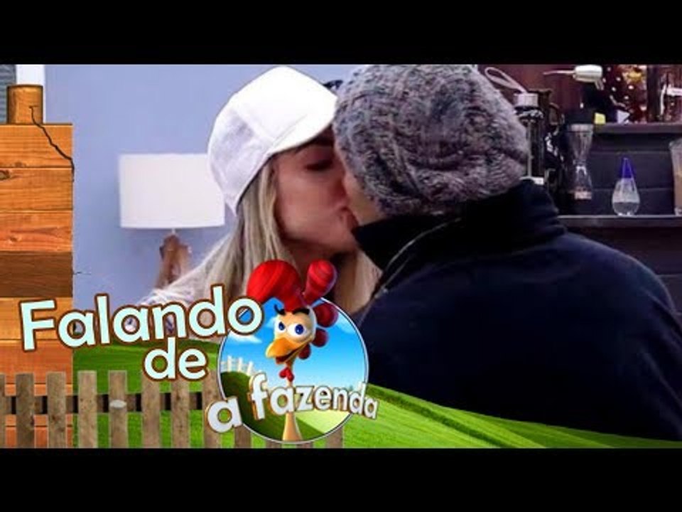 YURI e MONICK dão SELINHO e TROCAM CARINHOS; DINEI, CONRADO e NAHIM COMBINAM VOTOS | A Fazenda 9