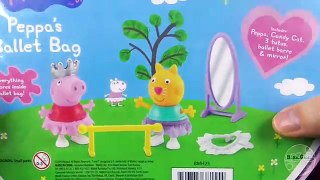Peppa Pig Toys · Peppas Ballet Bag Playset by BigBAMGamer