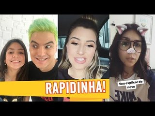 NIINA grava "EXPECTATIVA x REALIDADE de SER MÃE"; FELIPE NETO grava com MELODY e diz NÃO ODIÁ-LA