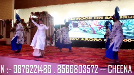 BLACK PANTHER BHANGRA GROUP TM ---- LIVE MODEL KASHISH WITH DJ