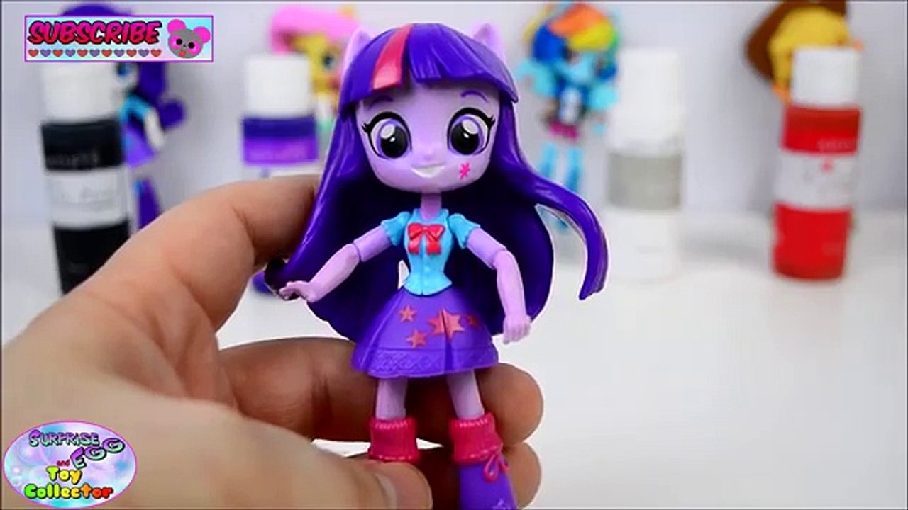 CUSTOM My Little Pony Sailor Mars Equestria Girls DIY Tutorial Surprise Egg and Toy Collector SETC