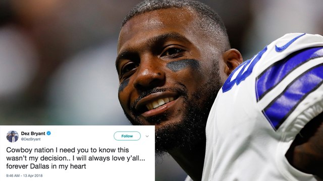 Dez Bryant RELEASED from Dallas Cowboys and THREATENS to Join NFC Rival, “This Wasn’t My Decision”
