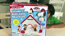 Snoopy Snow Cone Maker Machine Toy from The Peanuts Movie