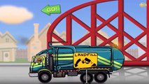 การ์ตูน รถบรรทุกขยะ Garbage Truck รถขยะ - วีดีโอสำหรับเด็ก