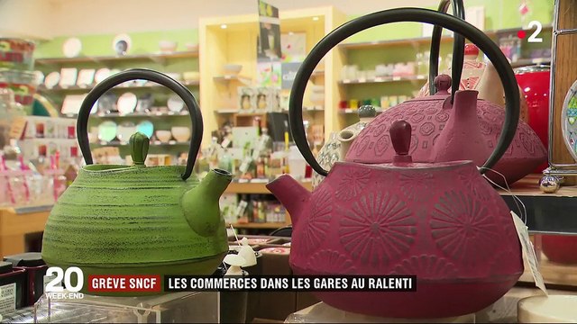 Grève SNCF : les commerces dans les gares au ralenti