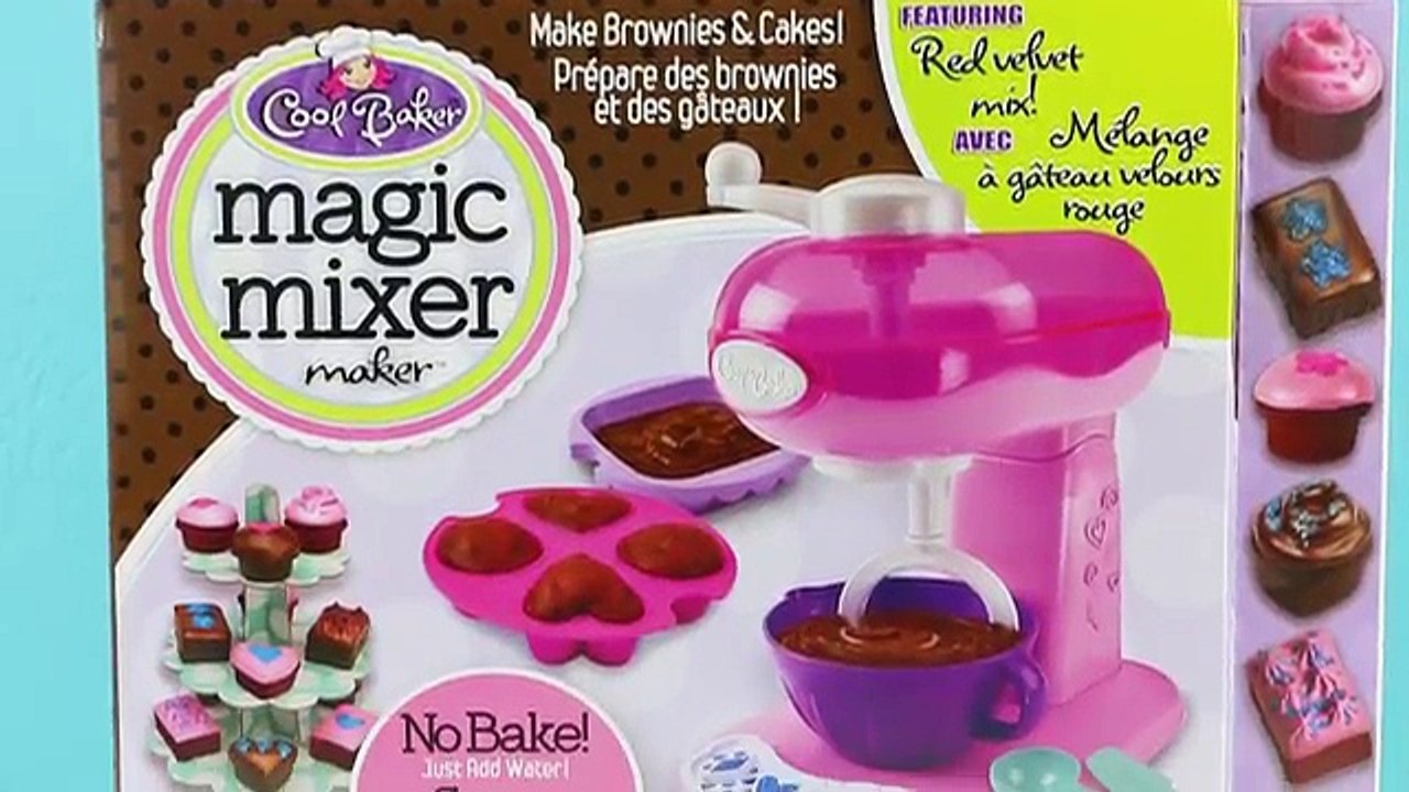 Cool Baker Magic Mixer Maker - Make Red Velvet Cupcakes and Brownines