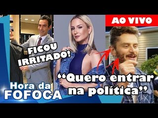 MARCOS ATACA BONINHO E AFIRMA: "Quero entrar na política"; TRALLI SE IRRITA E NEGA PERMUTA