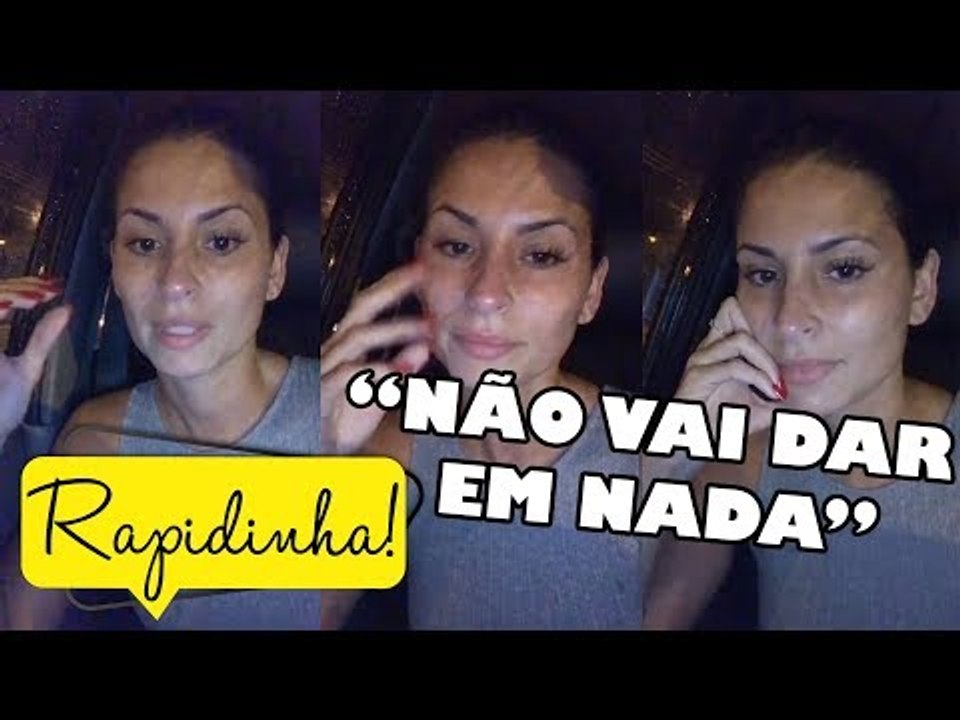 RAKA MINELLI LEVA GOLPE, EXPÕE GOLPISTAS E CHORA DEPOIS DE FAZER B.O. NA DELEGACIA